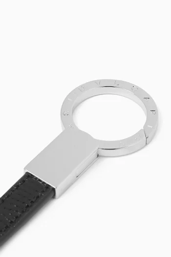 Bvlgari Bvlgari Keyring in Lizard Leather