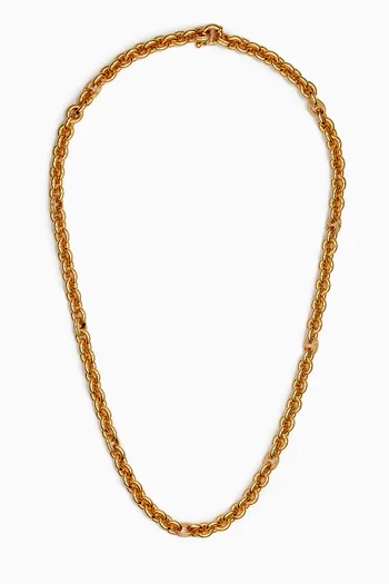 Cori Necklace in 18kt Yellow Gold-plated Brass