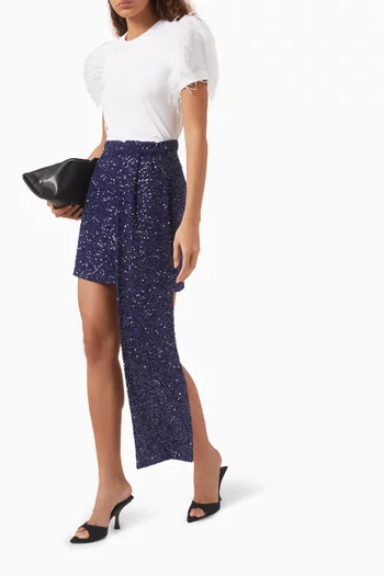 Carta De Amor Skirt in Sequin