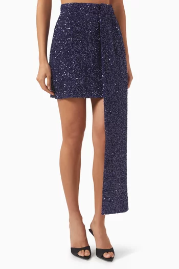 Carta De Amor Skirt in Sequin