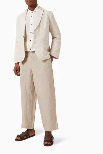 Boda Blazer in Linen