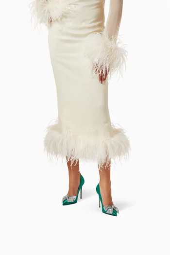 Samara 100 Pumps in Satin