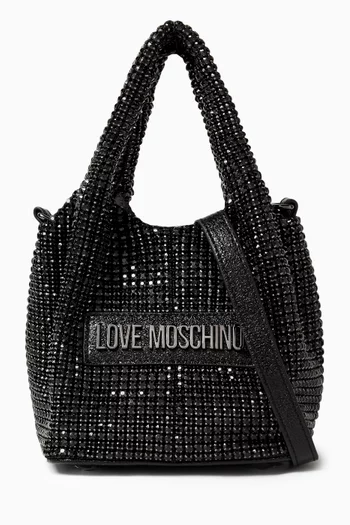 Love moschino bags tote clearance