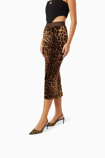 Lollo 60 Slingback Pumps in Printed Polished Leather