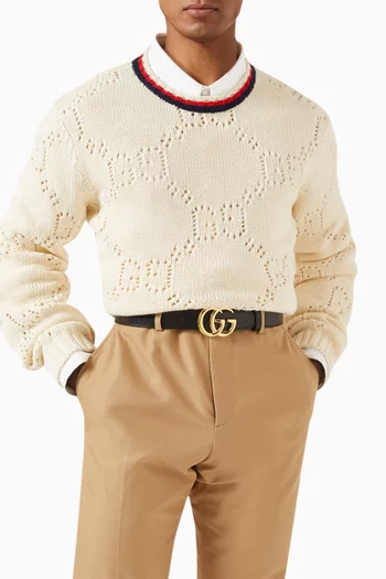 GG Marmont Belt in Leather