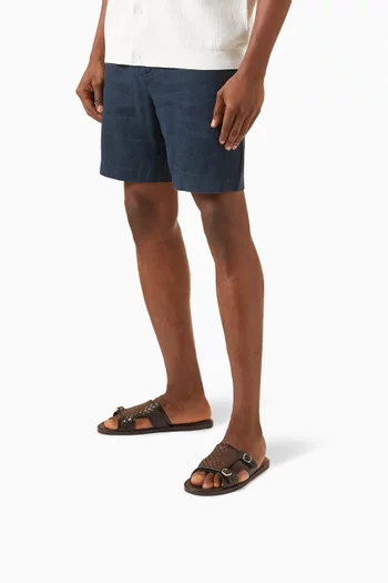 Duo Sandals in Calf Leather