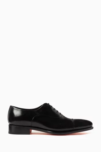 Isaac Oxford Shoes in Calf Leather