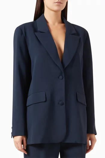Luxe Suiting Boyfriend Blazer