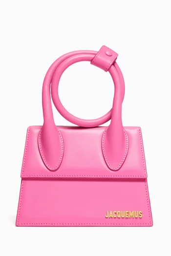 Le Chiquito Noeud Bag in Leather
