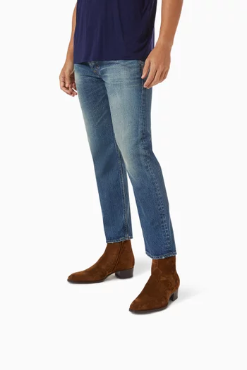 Wyatt Chelsea Boots in Suede