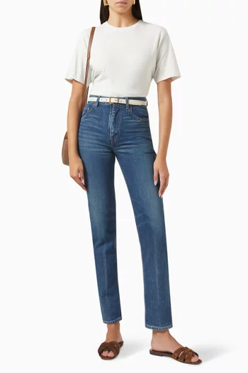 Logo Boyfriend T-shirt in Organic Cotton
