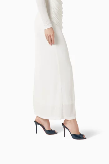Me Dolly 100 Mule Sandals in Patent Leather