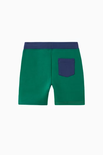 Logo Shorts in Cotton