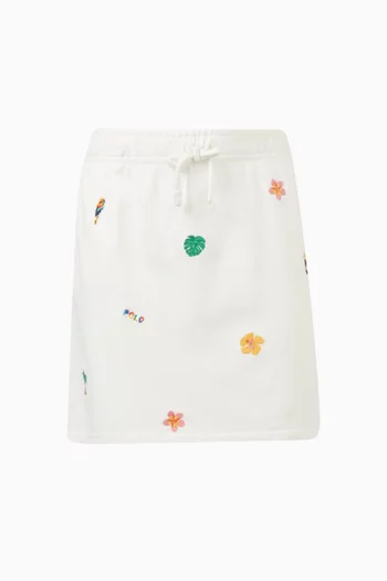 Patch Skirt in Jersey