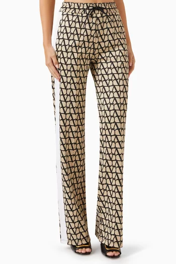 Valentino Toile Iconographe Pants in Jersey