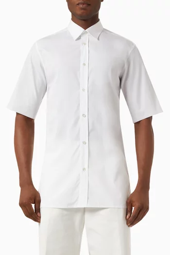 Short-sleeve Shirt in Cotton