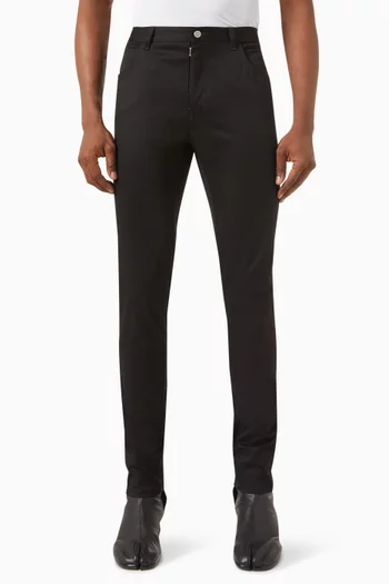 Slim-fit Pants in Cotton