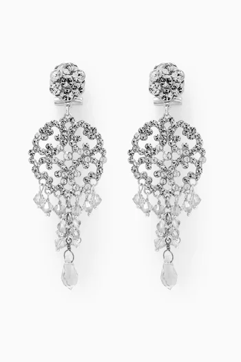 Prestige Crystal Drop Earrings