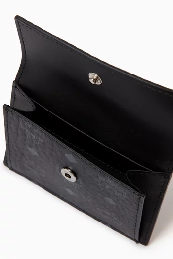 Mini Aren Card Holder in Visetos