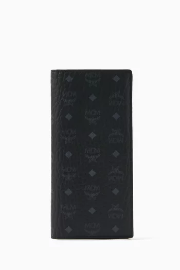 Large Continental Wallet in Visetos