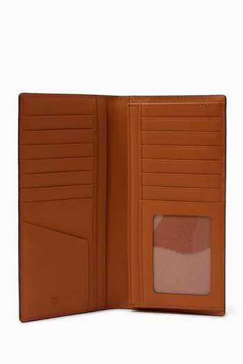 Large Continental Wallet in Visetos