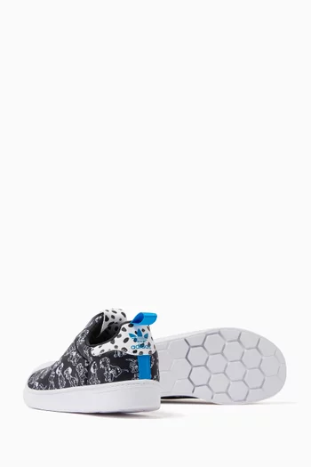 x Disney 101 Dalmatians Child Superstar 360 Sneakers in Lycra and Mesh