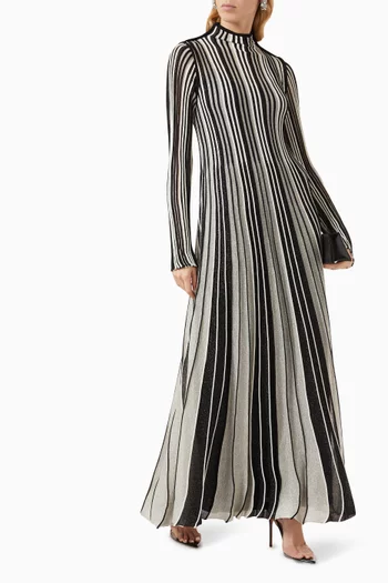 Glenda Maxi Dress in Lurex