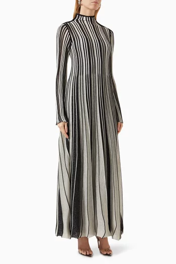 Glenda Maxi Dress in Lurex
