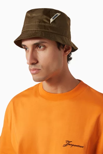 Le bob Ovalie Bucket Hat in Nylon