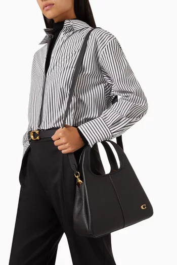Lana 23 Shoulder Bag in Pebble Leather