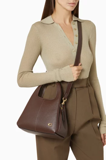 Lana 23 Shoulder Bag in Pebble Leather