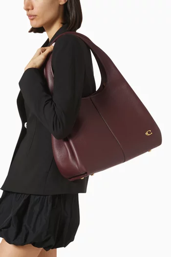 Lana Shoulder Bag in Pebble Leather