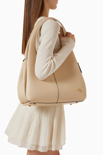 Lana Shoulder Bag in Pebble Leather