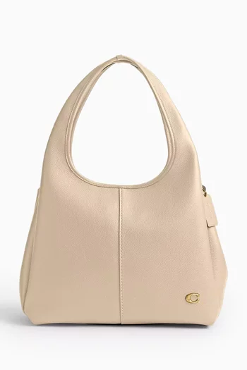 Lana Shoulder Bag in Pebble Leather