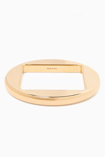 The Rond Bracelet in Brass