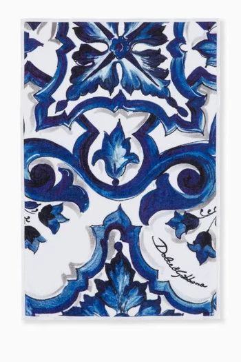 Blu Mediterraneo Guest Towel in Terry Cotton