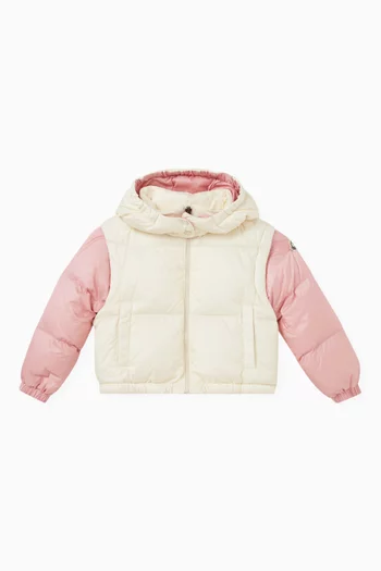 Vanya Jacket in Down-filled Quilted Nylon