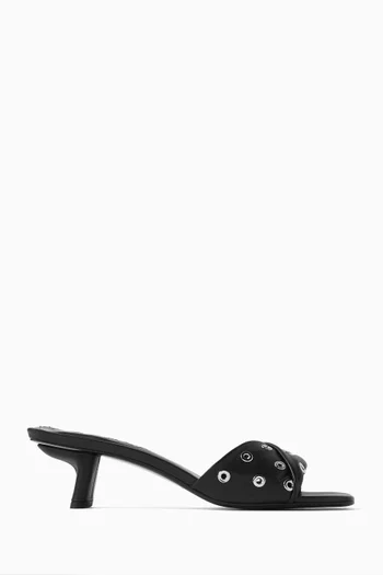 Rocco 50 Mule Sandals in Nappa Leather