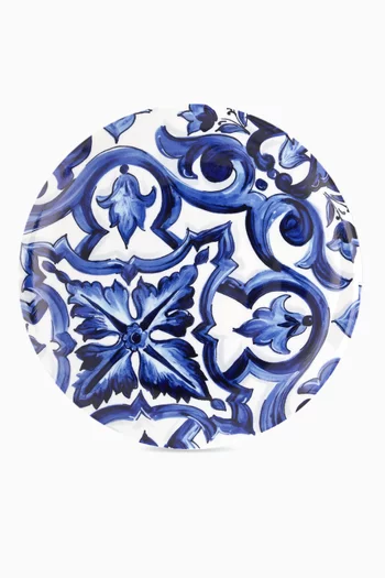 Blu Mediterraneo Service Plate in Porcelain