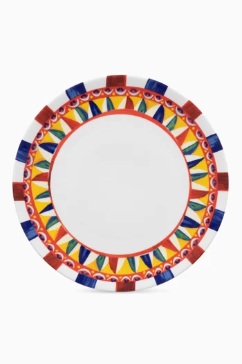 Carretto Service Plate in Porcelain