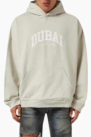 Cities Dubai Wide-fit Hoodie in Fleece