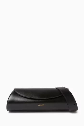 Cannolo Small Shoulder Bag in Leather