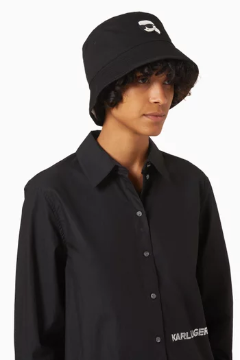 K/Ikonik 2.0 Reversible Bucket Hat in Canvas