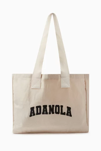 Varsity Tote Bag in Recycled-cotton