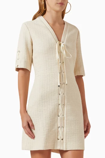 Rilena Mini Dress in Cotton-knit