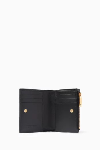 Bi-fold Card Case in Intrecciato Nappa