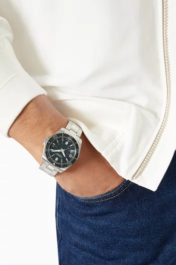 Maverick Large Watch in Stainless Steel