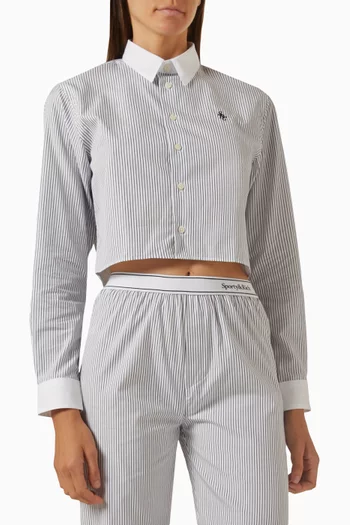 SRC Cropped Shirt in Cotton