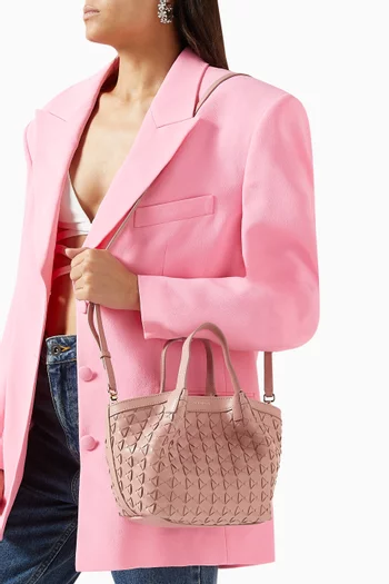 حقيبة سيكريت ميني جلد موزايكو