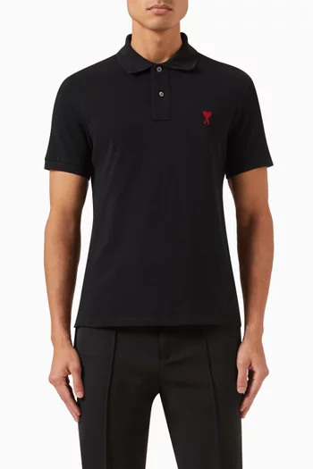 Ami De Coeur Polo Shirt in Cotton